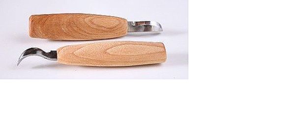 Spoon Carving Knives by Ray Iles - Whittling Knife, Curved